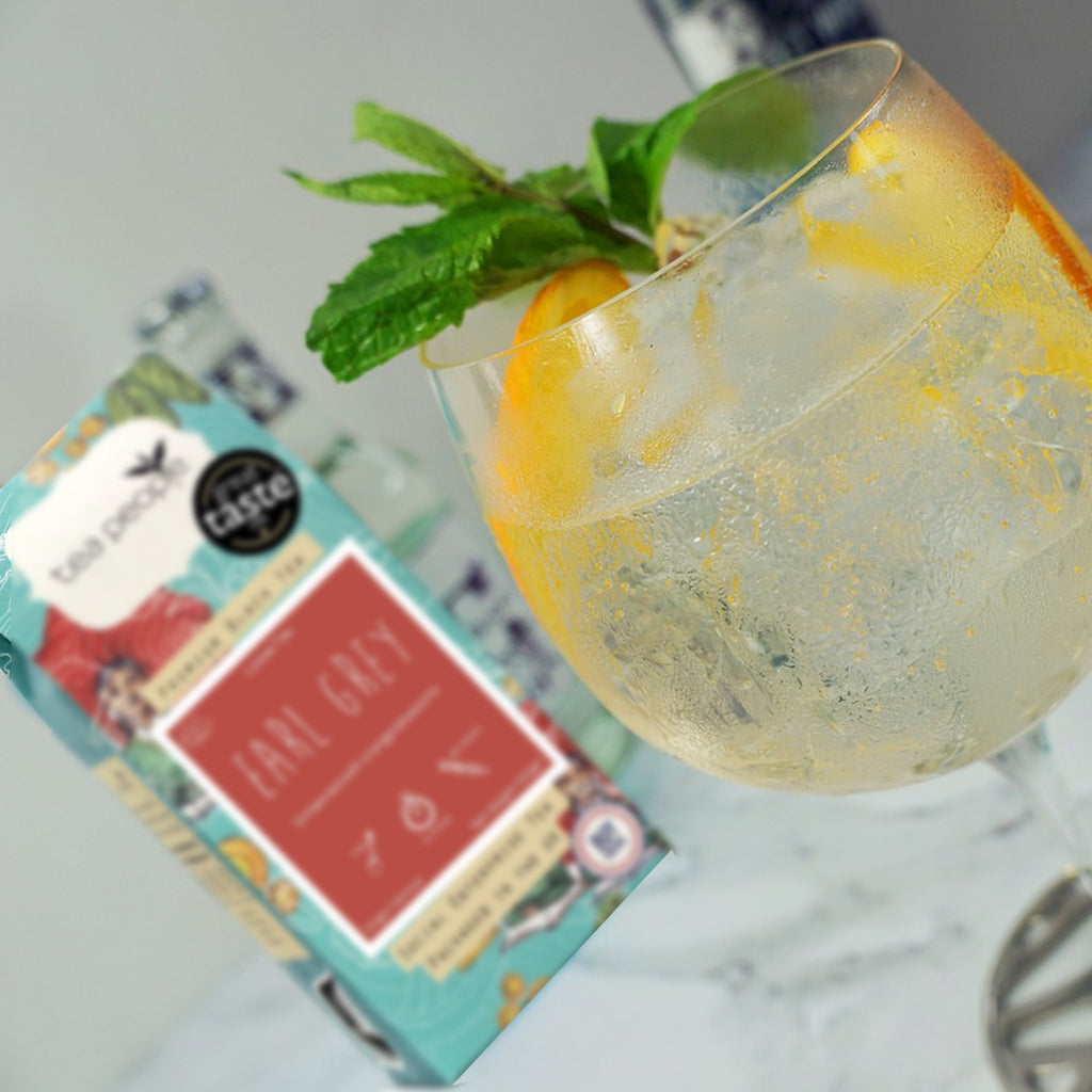 Non-alcoholic tea infused cocktails for Dry January