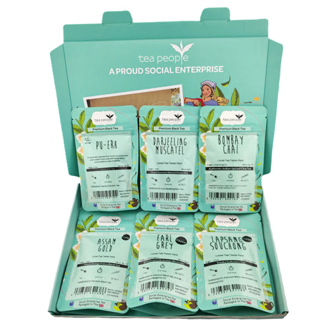 All Blacks - Starter Pack of 6 Black Teas Loose