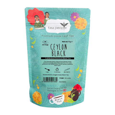 Ceylon Black - Loose Black Tea, 60g Retail Pack