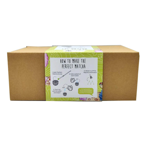 Traditional Matcha set with a 30g tin of Tea People Matcha