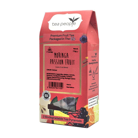 Moringa Passion Fruit - Fruit Tea Pyramids