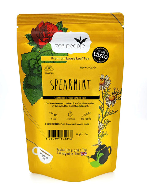 Premium Spearmint Loose Herbal Tea- 40g