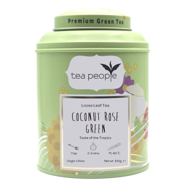 Coconut Rose Green - Loose Green Tea