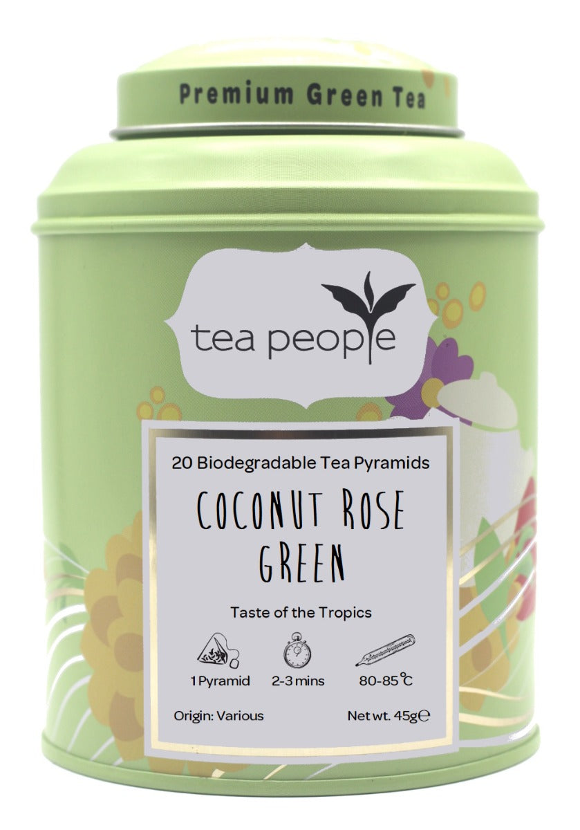 Coconut Rose Green - Tea Pyramids