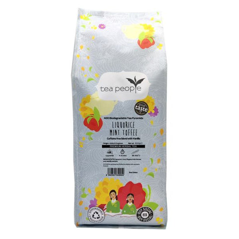 Liquorice Mint Toffee - Herbal Tea Pyramids