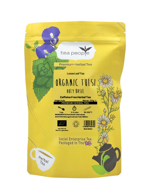 Organic Tulsi Tea (Holy Basil) - Loose Herbal Tea