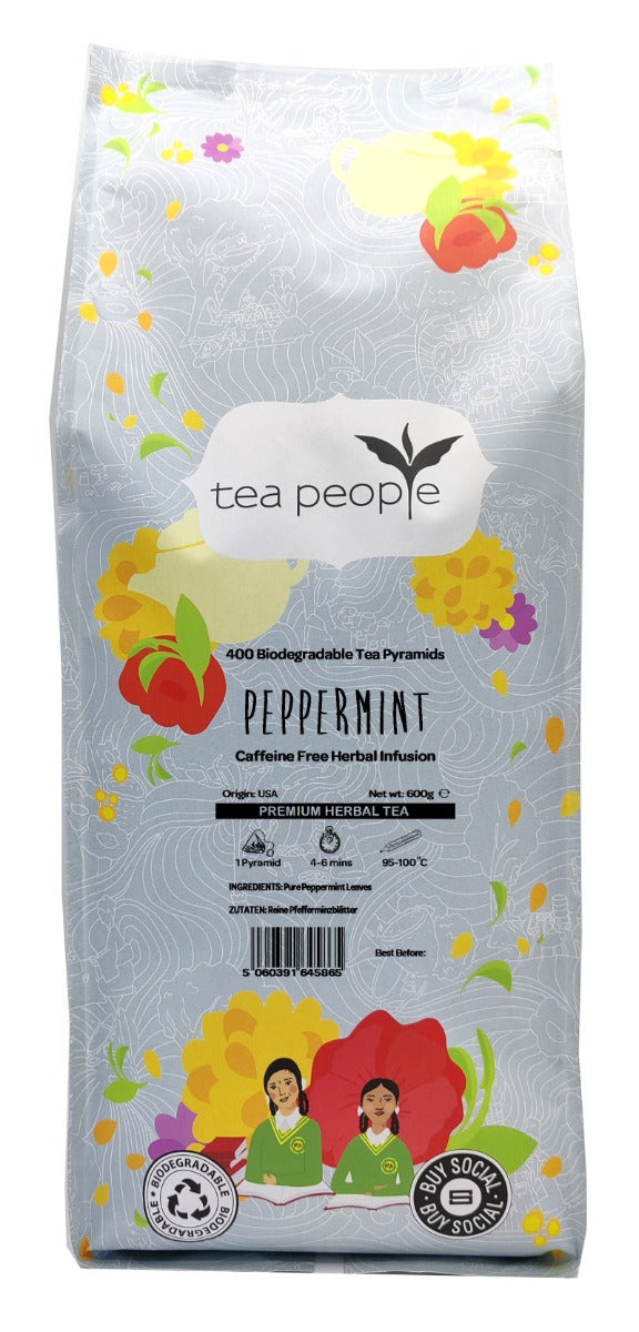 Peppermint Tea - Herbal Tea Pyramids