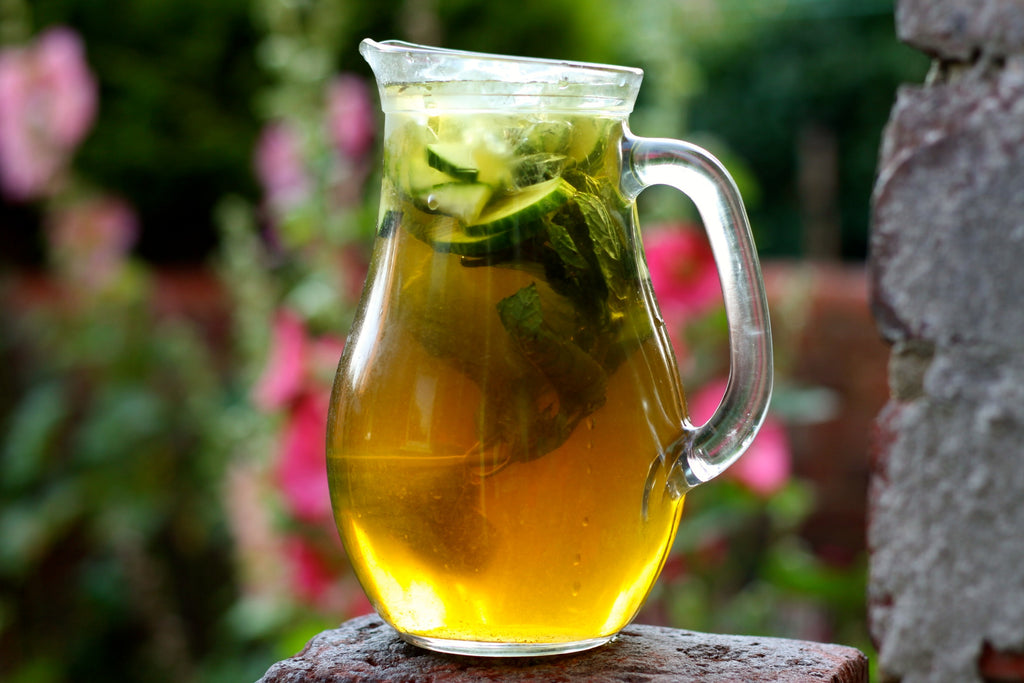 Peppermint Cucumber Iced Tea