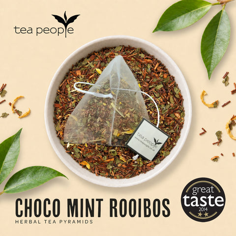 Choco Mint Rooibos - Herbal Tea Pyramids
