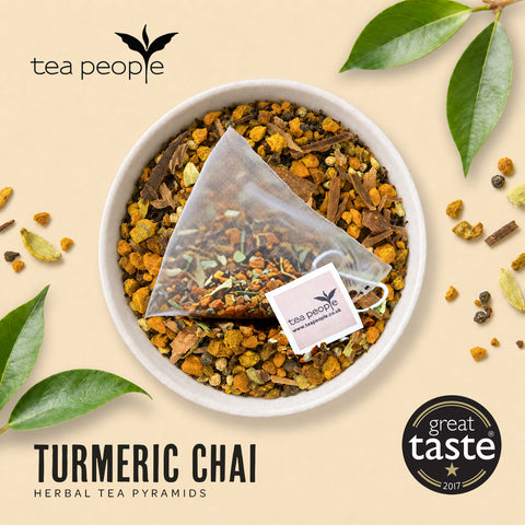 Turmeric Chai - Tea Pyramids