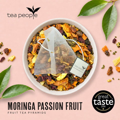 Moringa Passion Fruit - Fruit Tea Pyramids