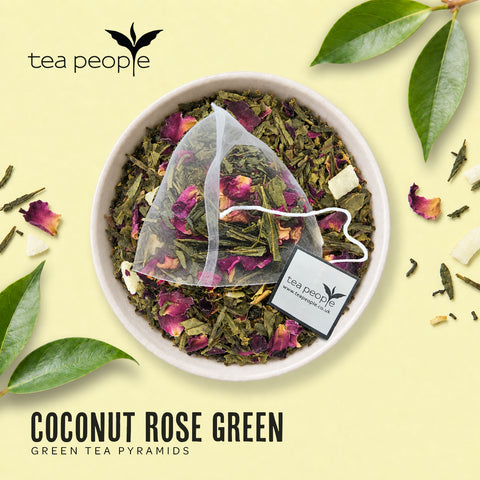 Coconut Rose Green - Tea Pyramids