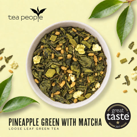 Pineapple Green with Matcha - Loose Green Tea