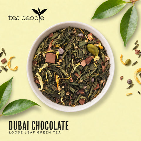 Dubai Chocolate - Loose Green Tea
