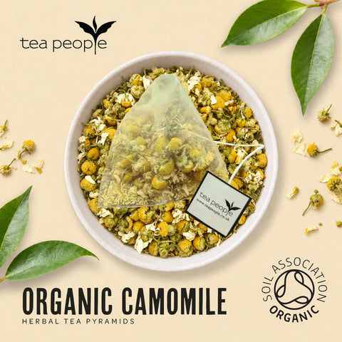 Organic Camomile - Herbal Tea Pyramids