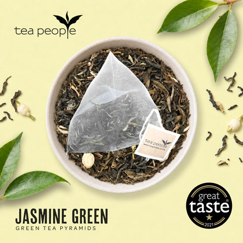 Jasmine Green - Green Tea Pyramids