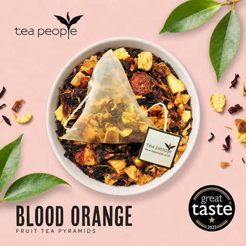 Blood Orange - Fruit Tea Pyramids