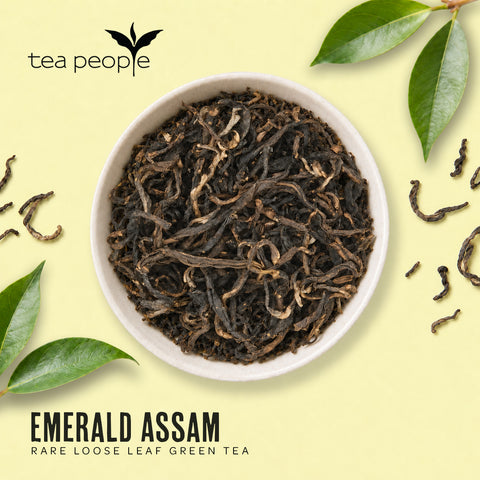 Emerald Assam - Rare Green Tea