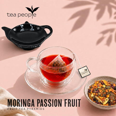 Moringa Passion Fruit - Fruit Tea Pyramids