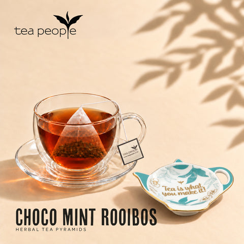 Choco Mint Rooibos - Herbal Tea Pyramids