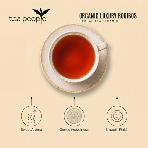 Organic Luxury Rooibos - Herbal Tea Pyramids