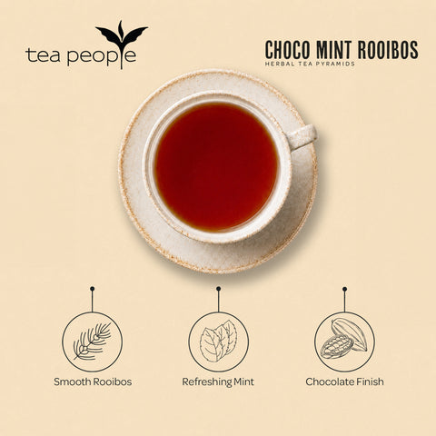 Choco Mint Rooibos - Herbal Tea Pyramids