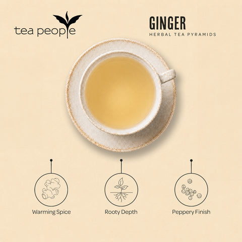 Ginger - Herbal Tea Pyramids