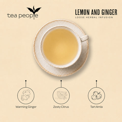 Lemon and Ginger - Loose Herbal Tea