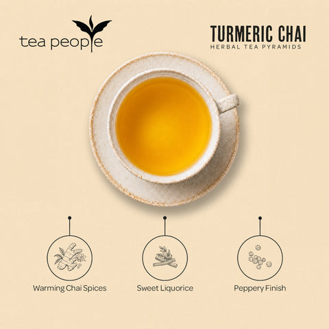 Turmeric Chai - Tea Pyramids