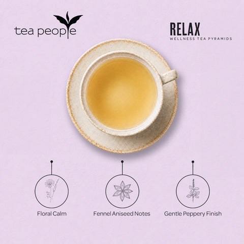 Relax - Wellness Tea Pyramids