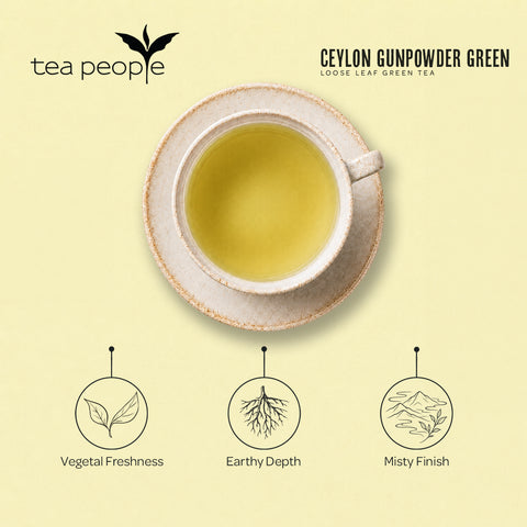 Ceylon Gunpowder Green - Loose Green Tea