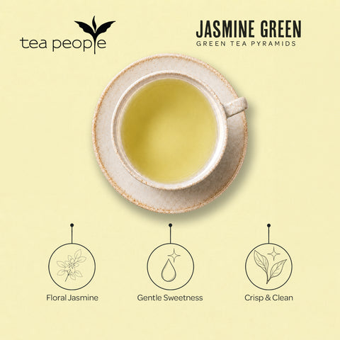 Jasmine Green - Green Tea Pyramids