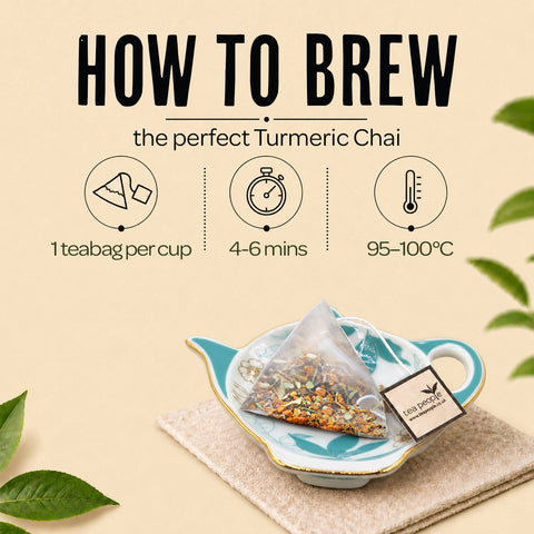 Turmeric Chai - Tea Pyramids
