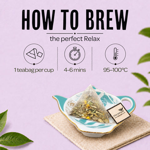 Relax - Wellness Tea Pyramids