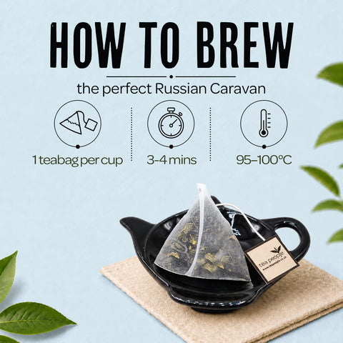 Russian Caravan - Black Tea Pyramids