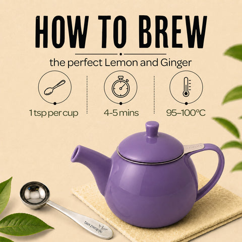 Lemon and Ginger - Loose Herbal Tea