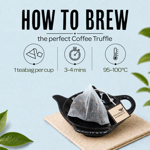 Coffee Truffle - Black Tea Pyramids