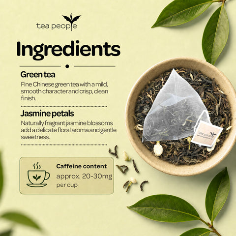Jasmine Green - Green Tea Pyramids