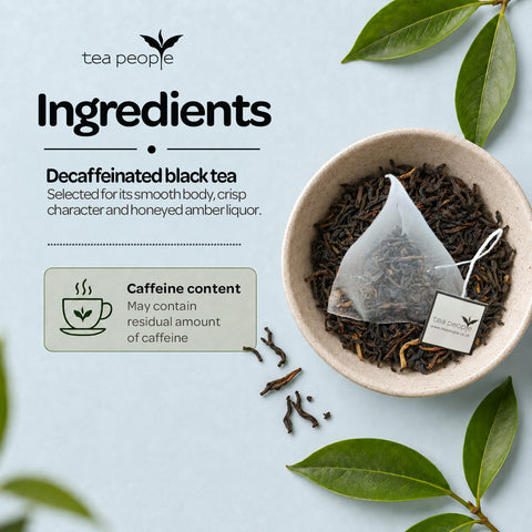 Decaf English Breakfast - Black Tea Pyramids