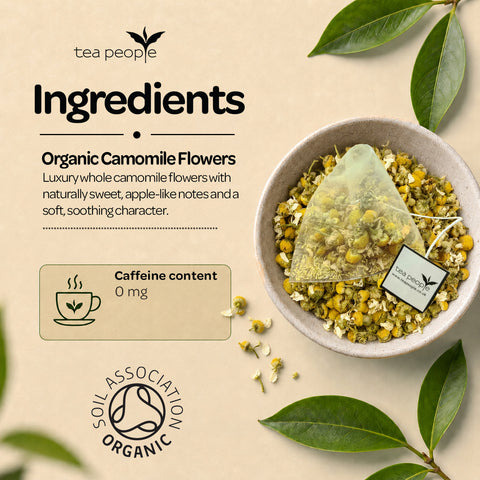Organic Camomile - Herbal Tea Pyramids