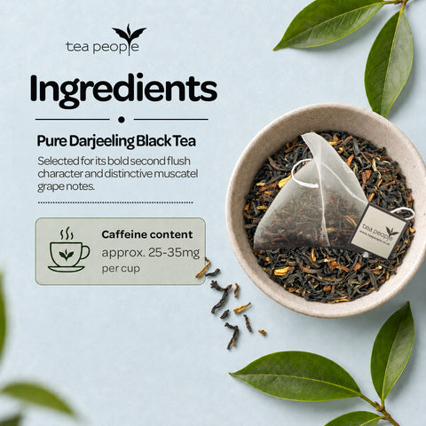 Darjeeling Muscatel - Black Tea Pyramids