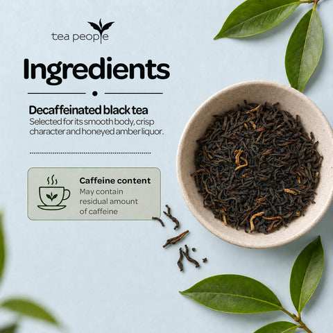 Decaf English Breakfast - Loose Black Leaf Tea