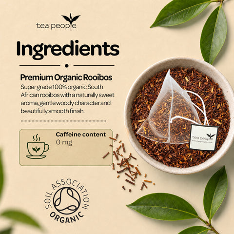 Organic Luxury Rooibos - Herbal Tea Pyramids