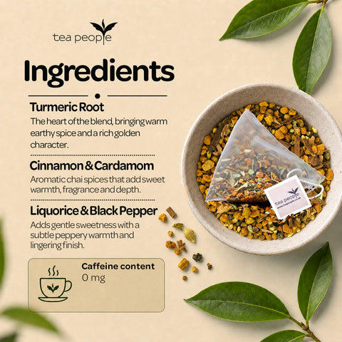 Turmeric Chai - Tea Pyramids