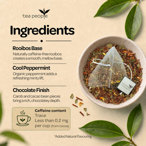 Choco Mint Rooibos - Herbal Tea Pyramids