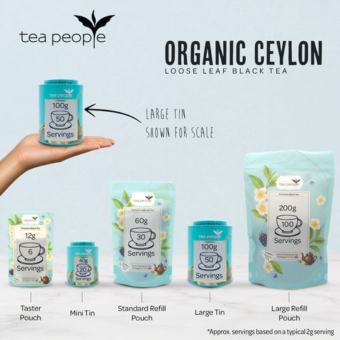 Organic Ceylon - Loose Black Tea
