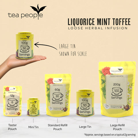 Liquorice Mint Toffee - Loose Herbal Tea