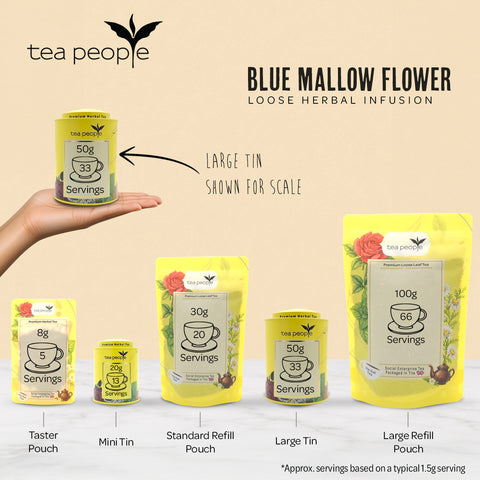 Blue Mallow Flower - Loose Herbal Tea