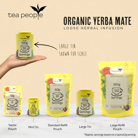 Organic Yerba Mate - Loose Tea Leaves