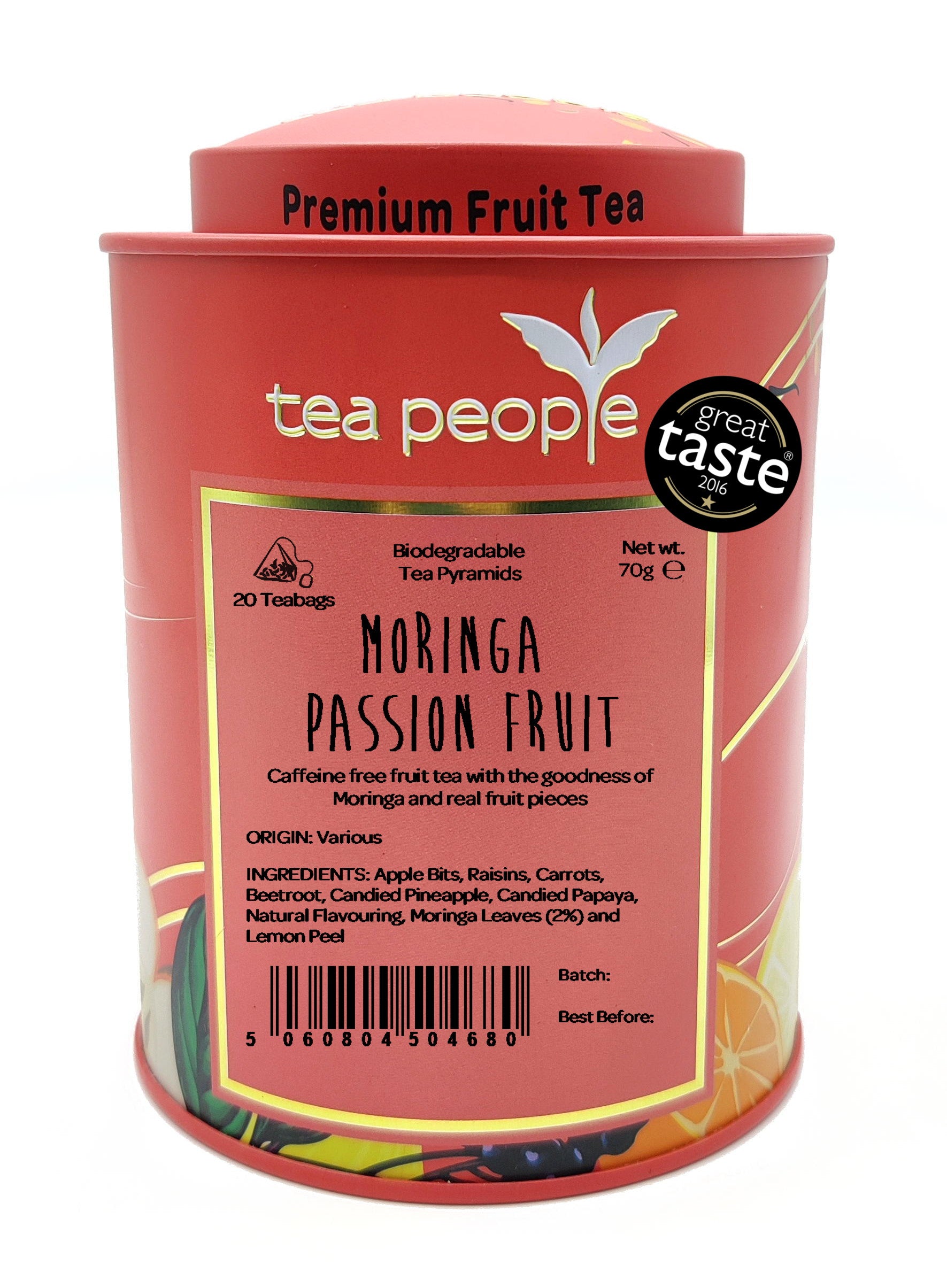 Moringa Passion Fruit - Fruit Tea Pyramids